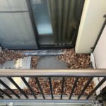 バルコニー防水工事　施工前