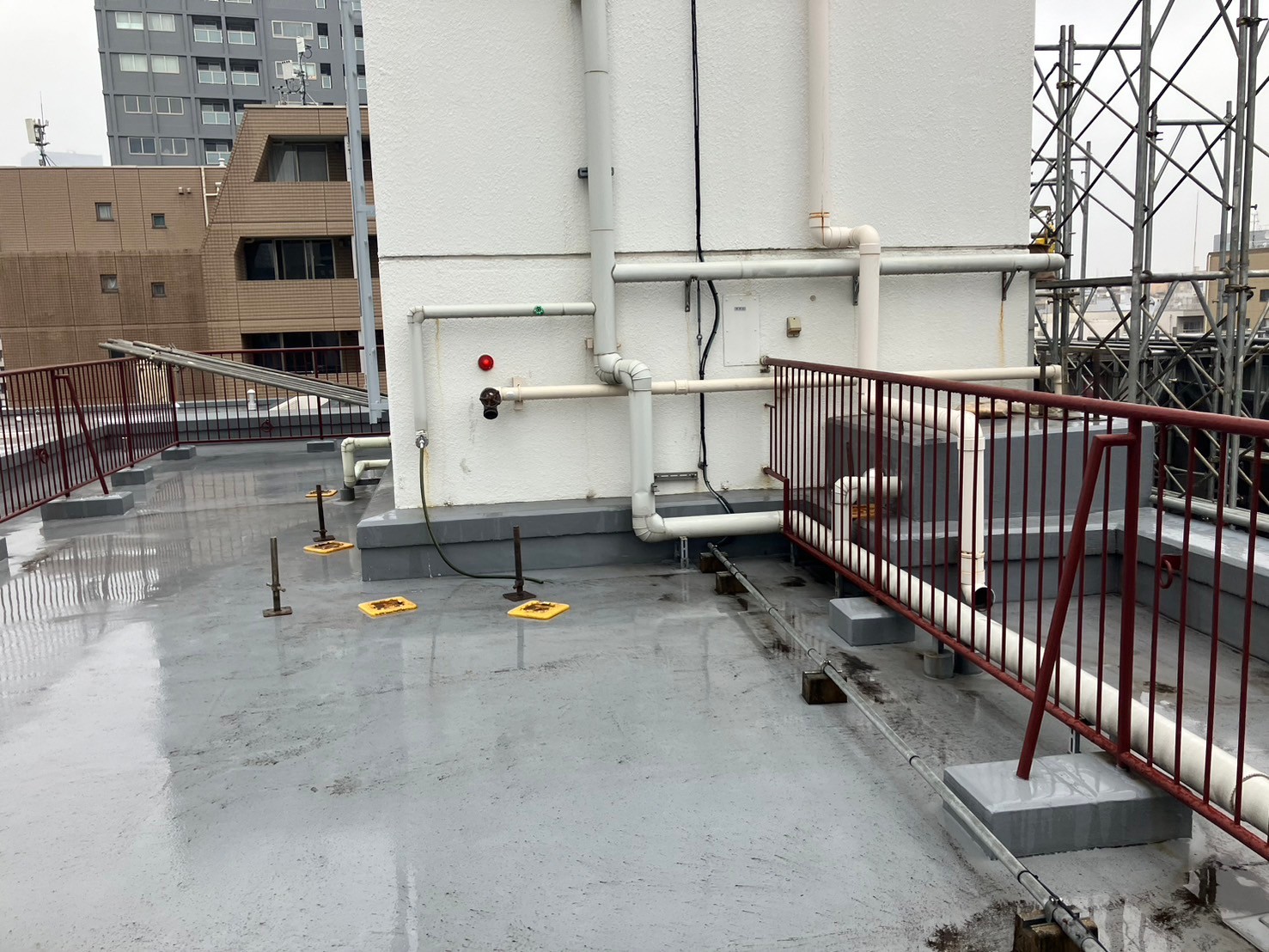 屋上防水工事　施工前
