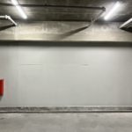 地下室　塗装工事　施工完了