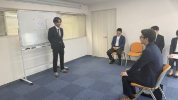 先輩からのお話①