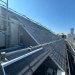 斜壁　施工完了