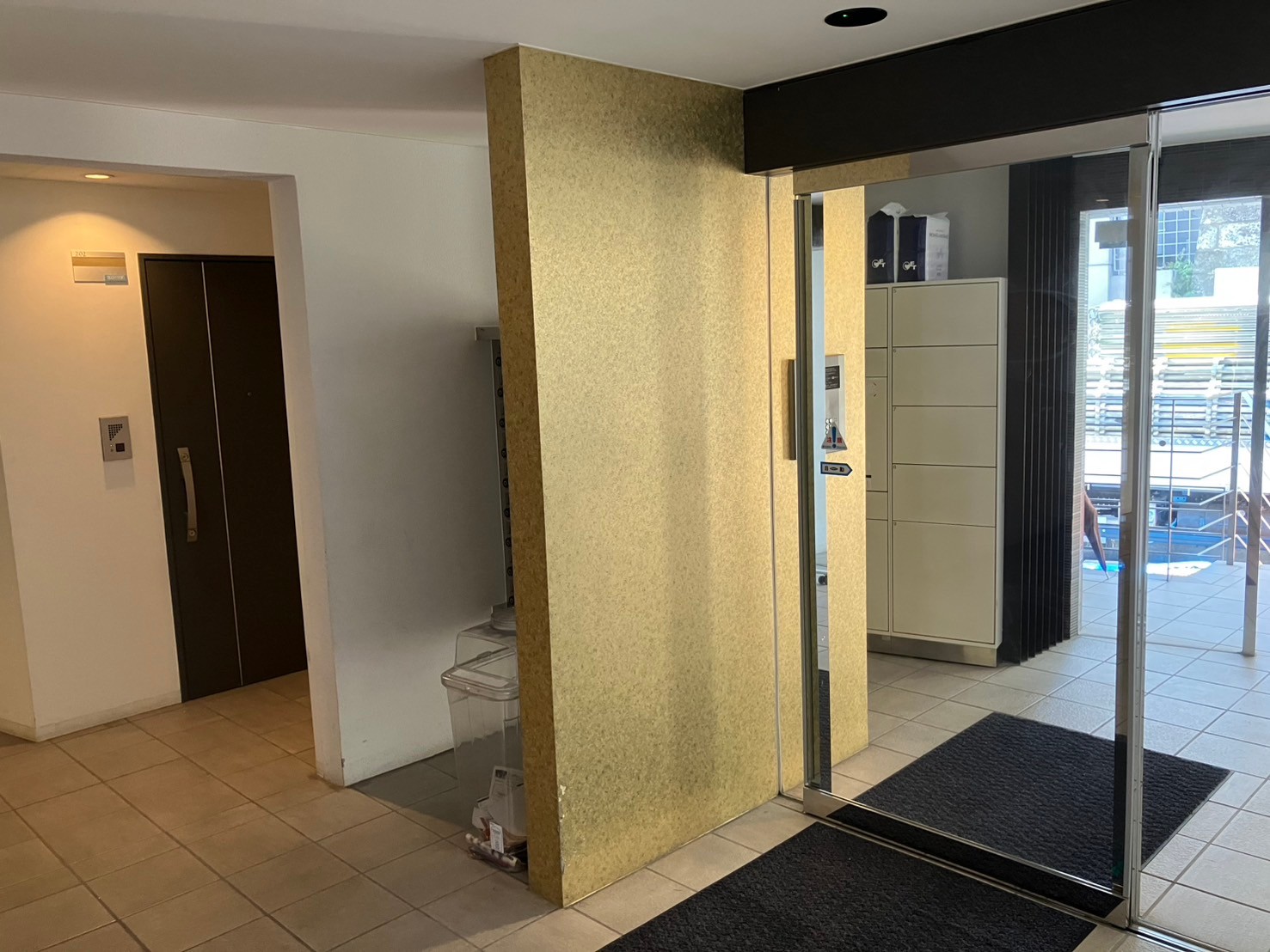 エントランス　施工前