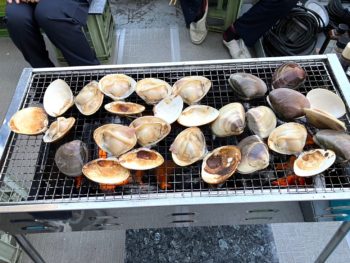 屋上でバーベキュー🍖🍺