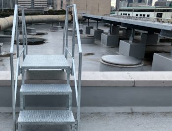 東京都　下水道局　佃島ポンプ所トップライト補修工事