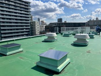 東京都　下水道局　千住西ポンプ所トップライト補修工事
