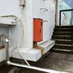 屋上　塔屋　防水工事　施工前