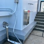 屋上　塔屋　防水工事　施工完了