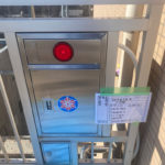 連結送水管BOX交換工事　施工完了