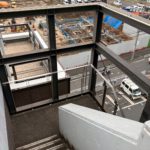外部階段　塗装工事　施工前