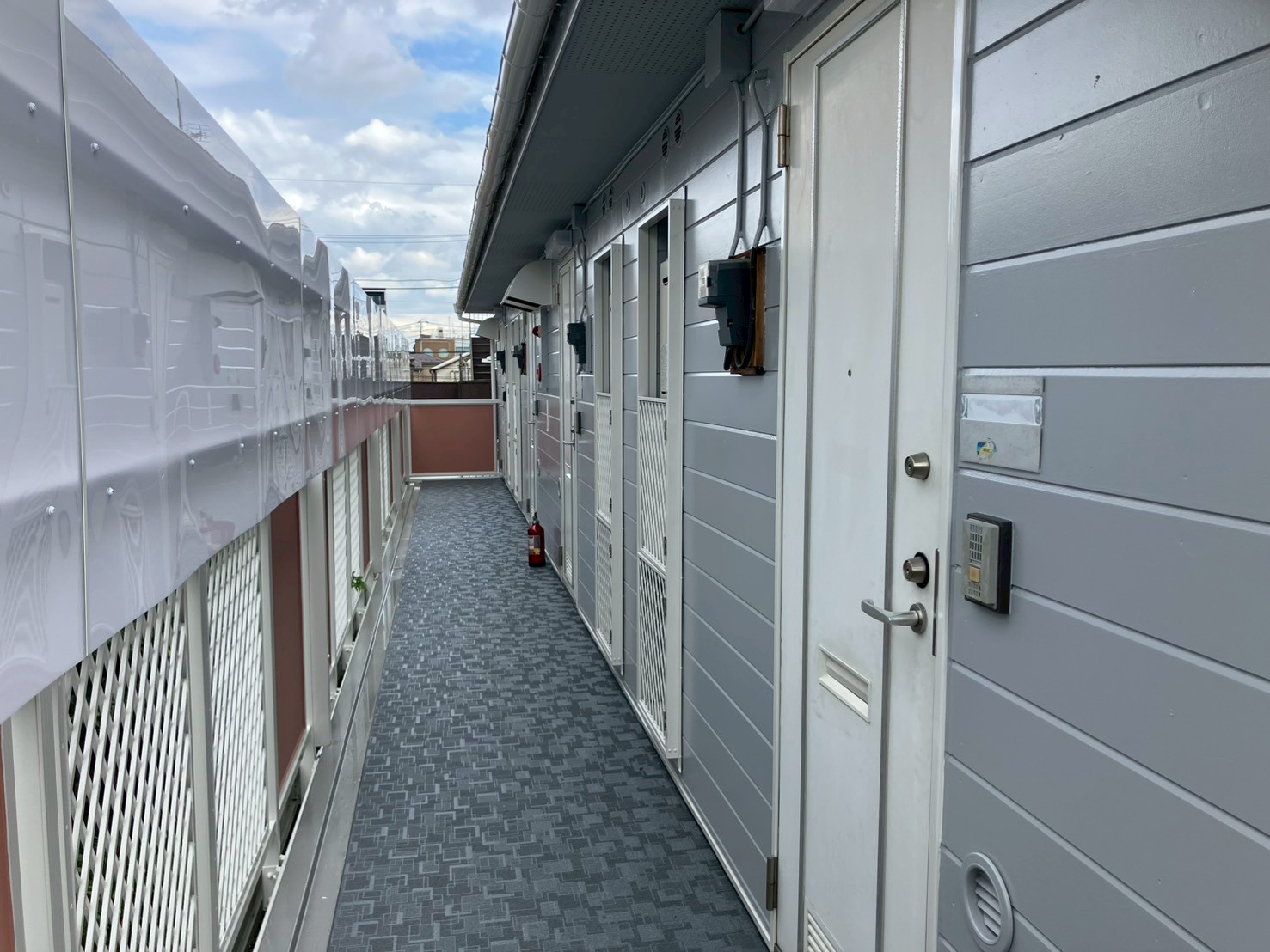 外壁塗装工事　施工完了